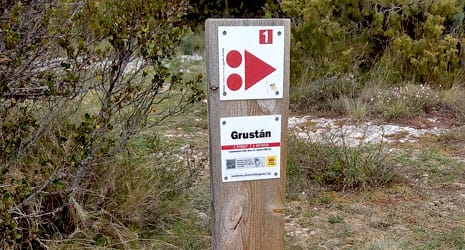 Señalización de la ruta btt ® UTM Desarrollos