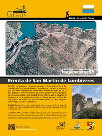 Panel interpretativo al inicio del recorrido ® UTM Desarrollos